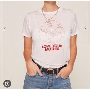 Reformation “Love Your Mother” T-Shirt